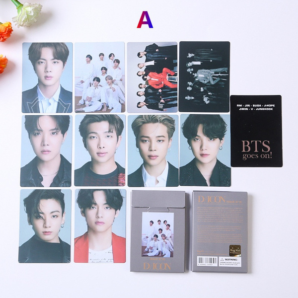 9Pcs/10Pcs/Box Kpop Idol Dicon New Album Official Photo Cards