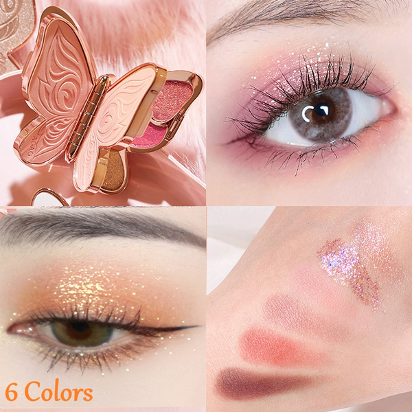 Stunningly Beautiful! 2021 Newest Butterfly Eye Shadow 6 Color Eye