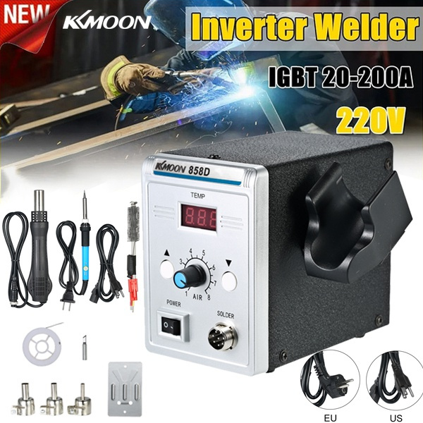 KKmoon 858D 700W High Quality Soldering Station LED Digital Solder Iron ...
