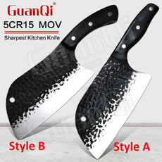 Steel, forgedknife, handmadeknife, cleaverchefknife