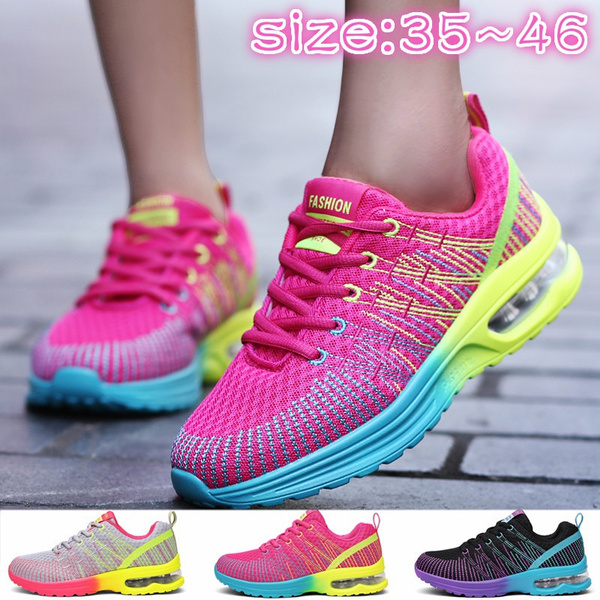 Women's Air Cushion Sneakers Casual Shoes Women Sport Running Sneakers ...