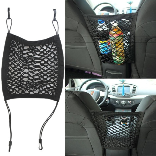 Car Seat Storage Mesh Organizer, Universal Car Seat Organizer