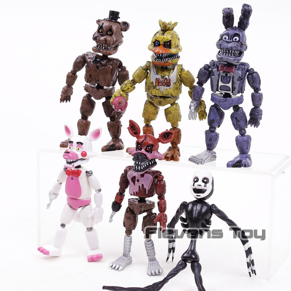 five nights at freddy's fnaf nightmare chica action figure