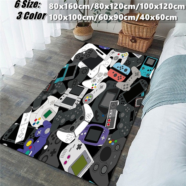 Gamer Controller Area Rugs Non-slip Floor Mat Doormats Home Runner 40x60cm 