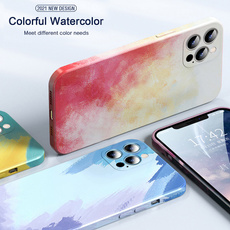 case, Iphone 4, Phone, watercolorpainting