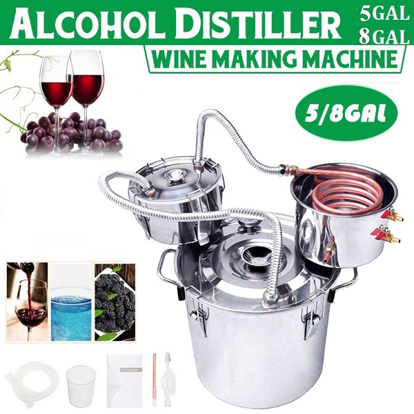Alcohol Wine DistillerMoonshine StillWater Alcohol Distiller5 Gal 18L