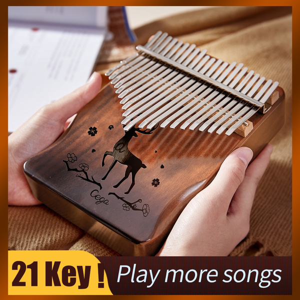 A-21key 21 key kalimba high quality acacia music instrument finger thumb piano upgrade handguard musical 