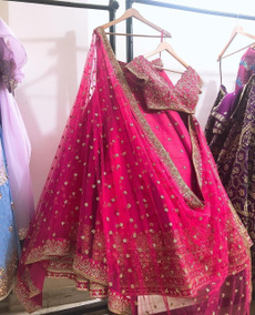 pink, lehengacholi, designerlehenga, pakistandres