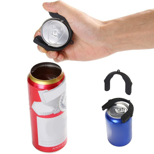 Manual Topless Can Opener Handheld Beer Can Openers for Bar Kitchen Camping