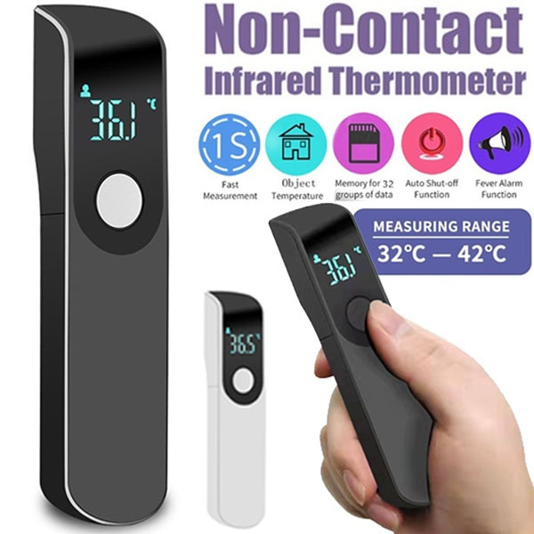 1pc Infrared Thermometer, Handheld Non-contact Digital Laser Gun