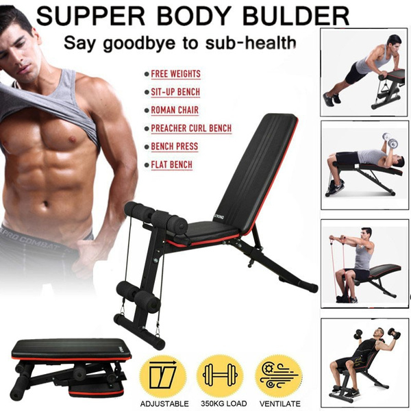 Multi-function Adjustable Weight Bench Dumbbell Bench Fitness Equipment ...