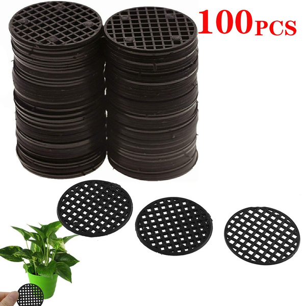 Flower Pot Hole Mesh Pad Bonsai Pot Bottom Grid Mat Mesh Plant Drainage ...