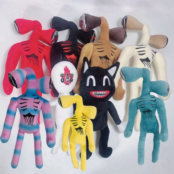 New 30-40cm Anime Scp Siren Head Plush Doll Toys Foundation Scary
