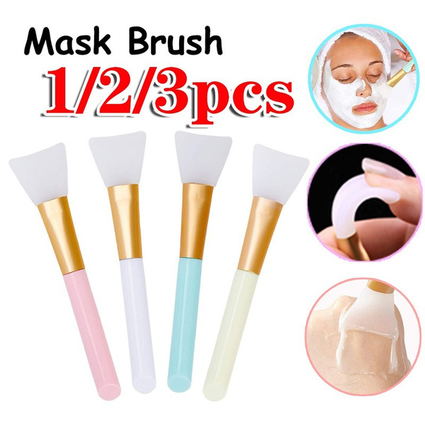 1/2/3Pcs Professional Facial Mask Brush DIY Mask Gel Mud Cream Mixing