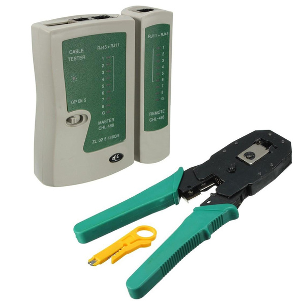 RJ45 RJ11 RJ12 CAT5 CAT5e Portable LAN Network Tool Kit Utp Cable ...