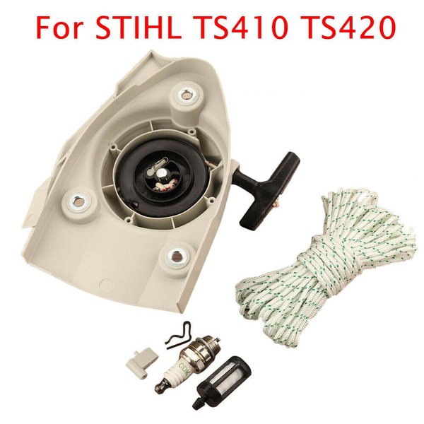 For Stihl TS410 TS420/TS480i Handles Spare Parts Concrete Saw Recoil Starter New 