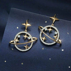 goldstarearring, Dangle Earring, Jewelry, Sterling Silver Earrings