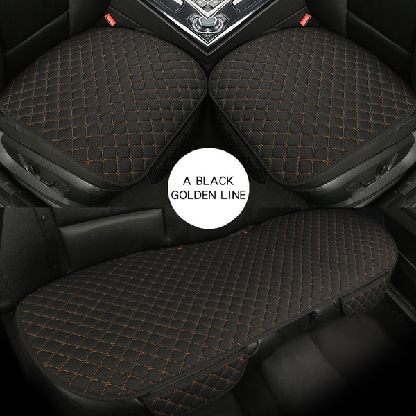 Car Seat Cushions For Driving Charcoal Breathable Fabric Car Seat