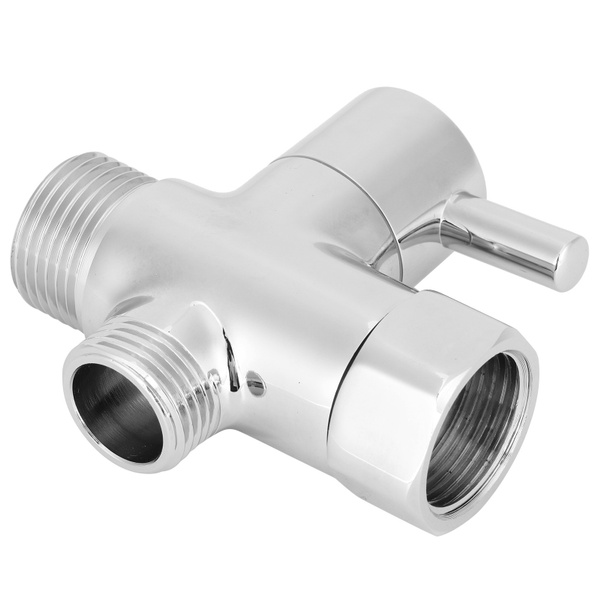 G1/2 Shower Head Diverter Valve Shower Arm Splitter for Hand Showerhead