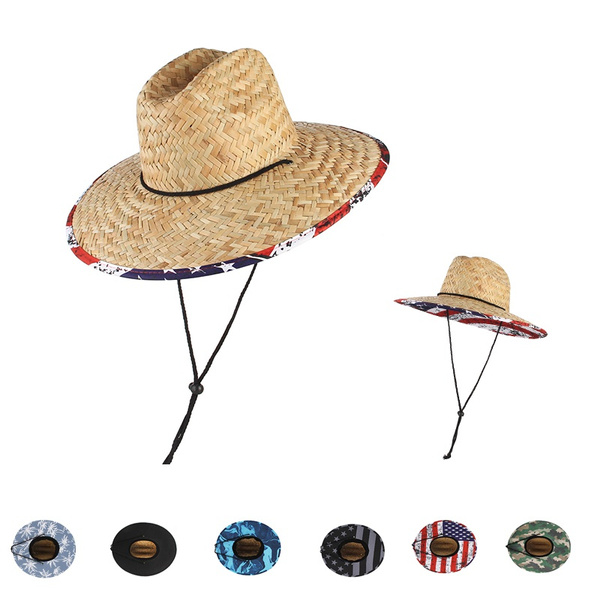 GEMVIE Straw Sun Hat for Men and Women Fedora Hat Straw Panama Hat for