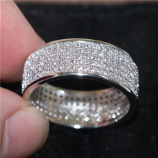 Sterling, DIAMOND, engagementweddingring, sterling silver