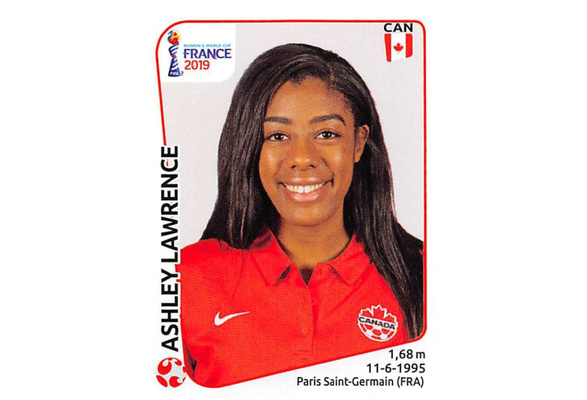 Ashley Lawrence Kanada Panini Frauen WM 2019 Sticker 335 