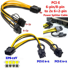 Splitter, Pins, Cable, 8pin