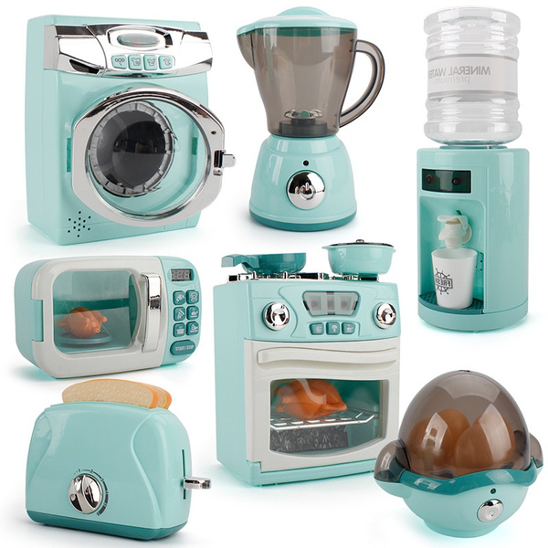 Children Mini Kitchen Set Girls Simulation Play House Small Household  Appliances Toys