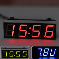 electronicclock, led, Temperature, Clock