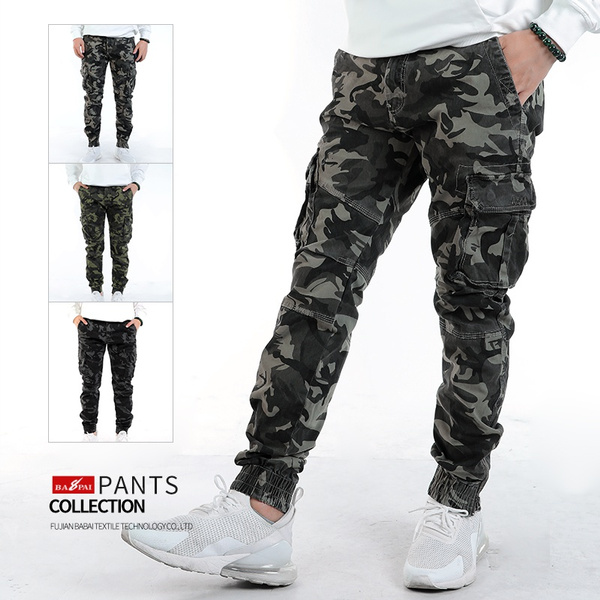 oversized camouflage pants