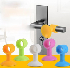 anticollisionbedroombathroomdoorstop, Door, Silicone, stronghook