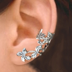 Sterling, vintage earrings, Spring, sterling silver