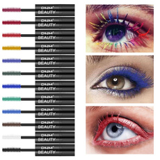 Eyelashes, coloredeyelashe, Fiber, Beauty