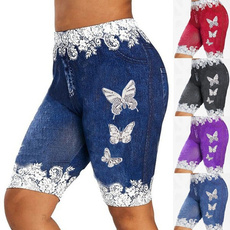 butterfly, Summer, Shorts, fauxjegging