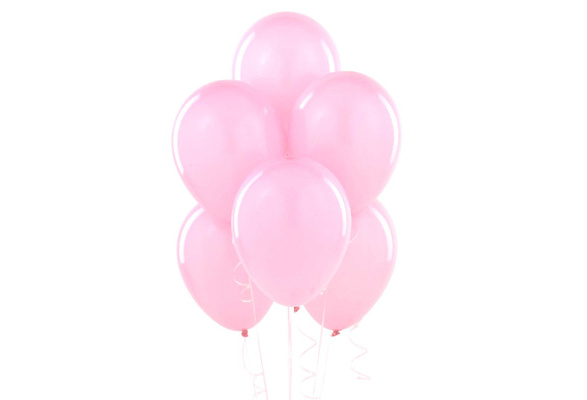 12" Latex High Quality Air/Helium Light Pink Ballons birthday Party Decor 10 PK 