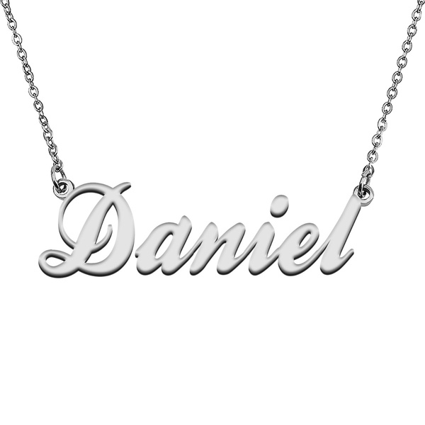 daniel name necklace