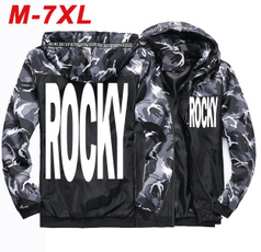 Fashion, rocky, Zip, hoodedjacket
