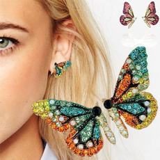 butterfly, Fashion, Dangle Earring, Romantic