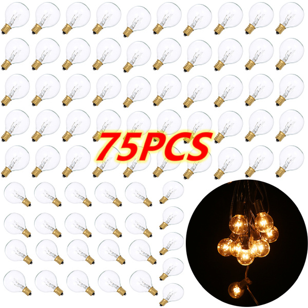 Tomshine AC230V G40 Globe Glühlampe Lampe 25  E12 Sockel Halter IP44 Q5Z7