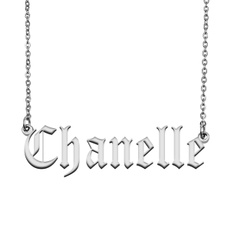 lettersnecklace, Fashion, Jewelry, initialjewelry