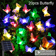 butterfly, Outdoor, led, Solar