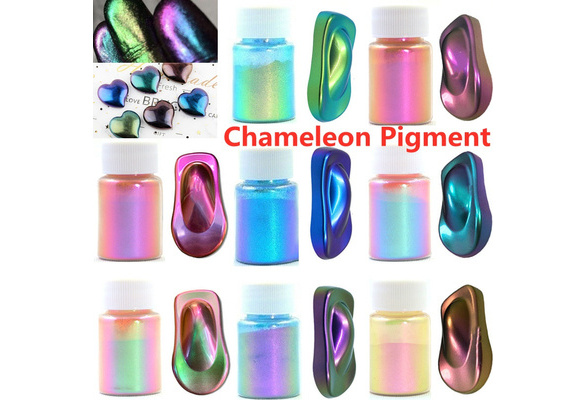 Mirror Magic Chameleons Resin Pigment Pearlescent Epoxy Resin Discolor Powder US