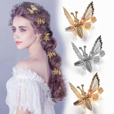 butterfly, Barrettes, Clip, Flying