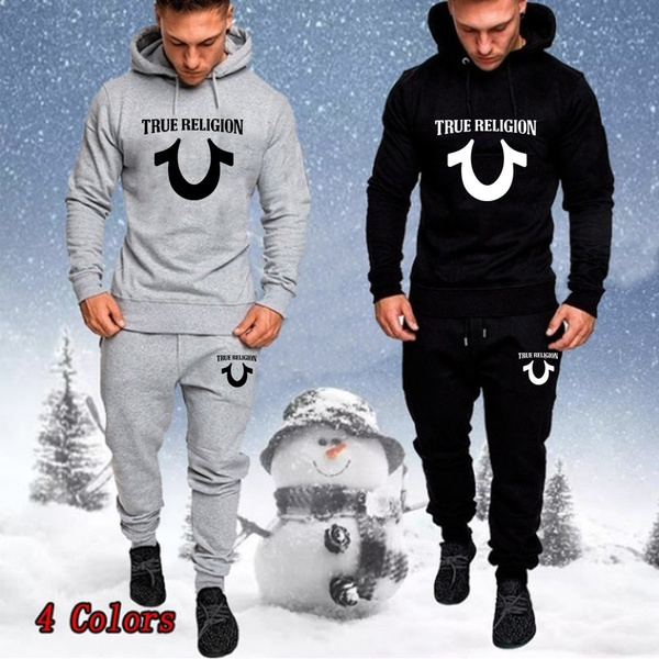 True religion sweat suits best sale for men