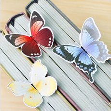 butterfly, Kawaii, paperlabel, 3dbookmark