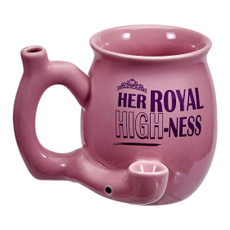 tea cup, smokingpipe, Mug, pink
