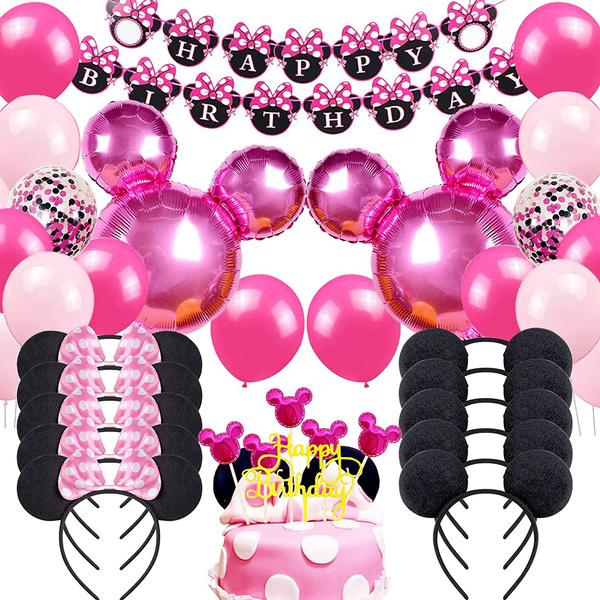 Minnie Mouse Birthday Party Supplies, Minnie Mouse Party Decorations ...