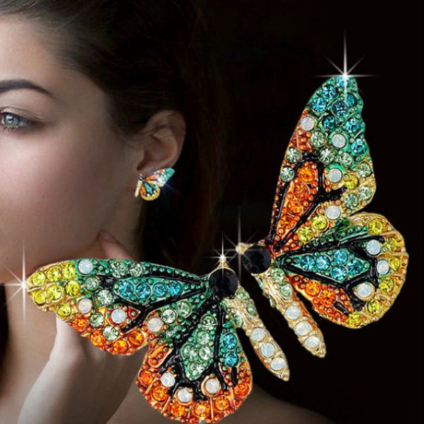 butterfly earrings wish