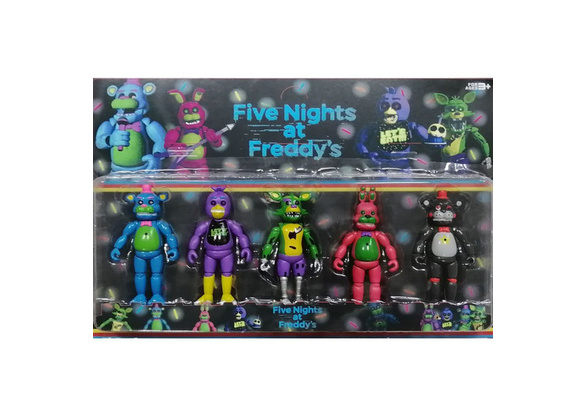 8pcs/Set Fnaf Anime Five Nights At Freddy'S Character Toy Action Figure  Kids Gift - Corre Que Ta Baratinho