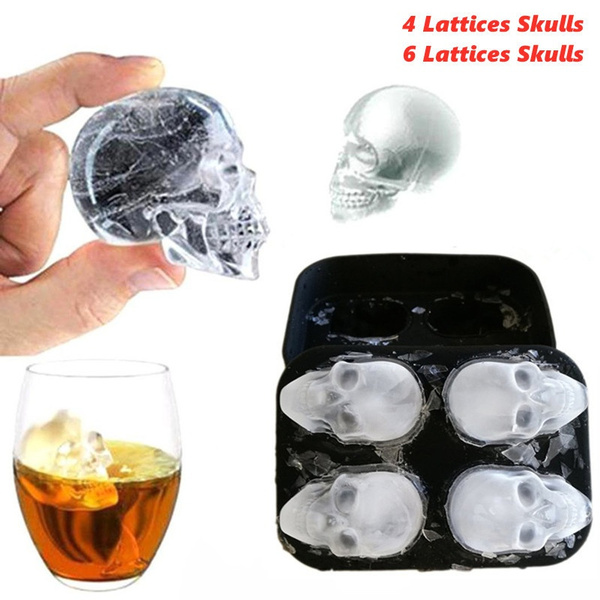 Silicone Mold Chocolate Ice Cube Tray Fondant Molds DIY Whiskey Ball Cocktails 
